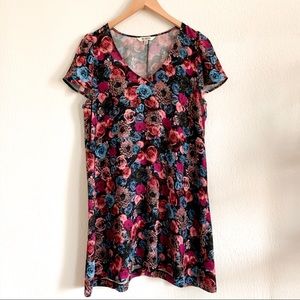 BB Dakota floral short-sleeved dress